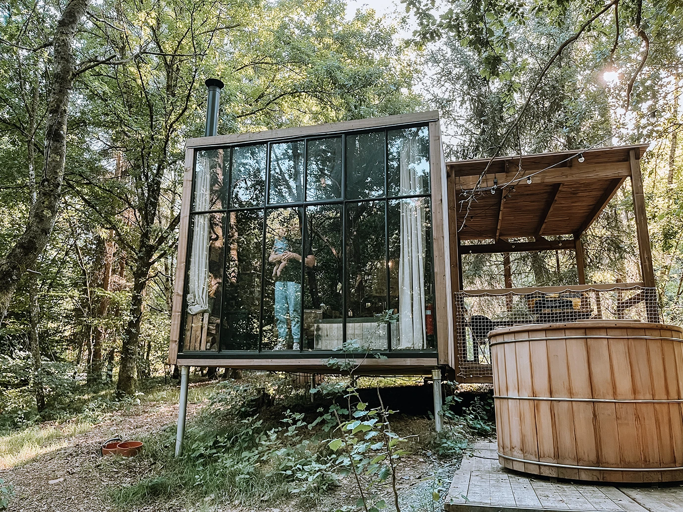 Cosy Cabin buitenaanzicht